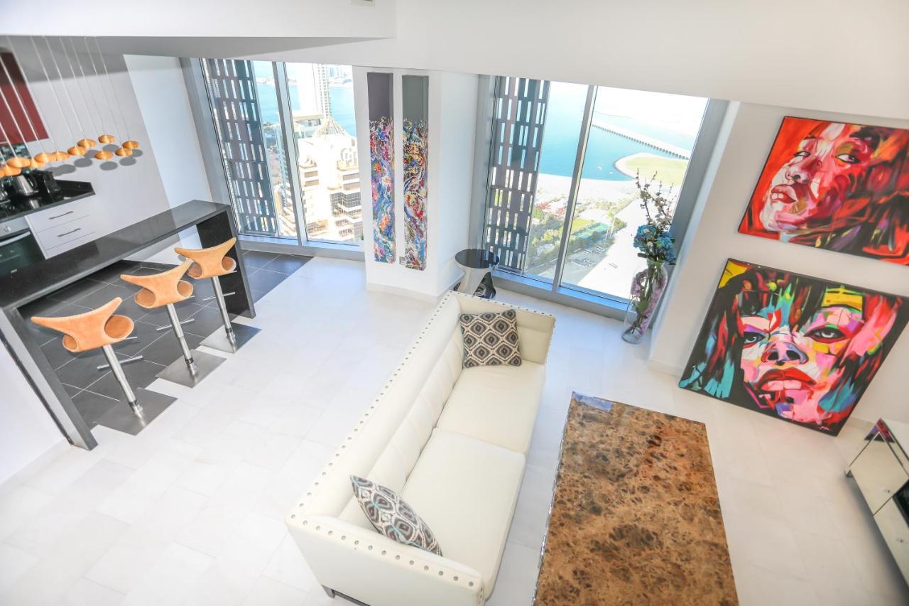 Penthouse In Dubai Marina , Cayan Tower , Sea View Apartment Ngoại thất bức ảnh